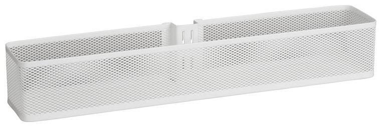 Elfa 333290 Mesh-kurv hvid 435x80x70 mm