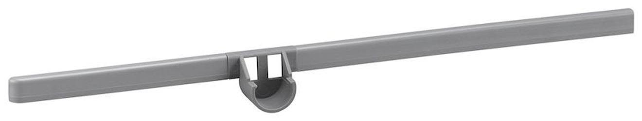 Elfa 480780 Konsoltäcklist platinum, 33x420x33 mm Höger