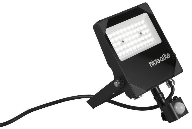 Hide-a-Lite Scout G2 XS 7768000 Strålkastare svart, 4000 K Asym, PIR-sensor 30W, 4250 lm, XS
