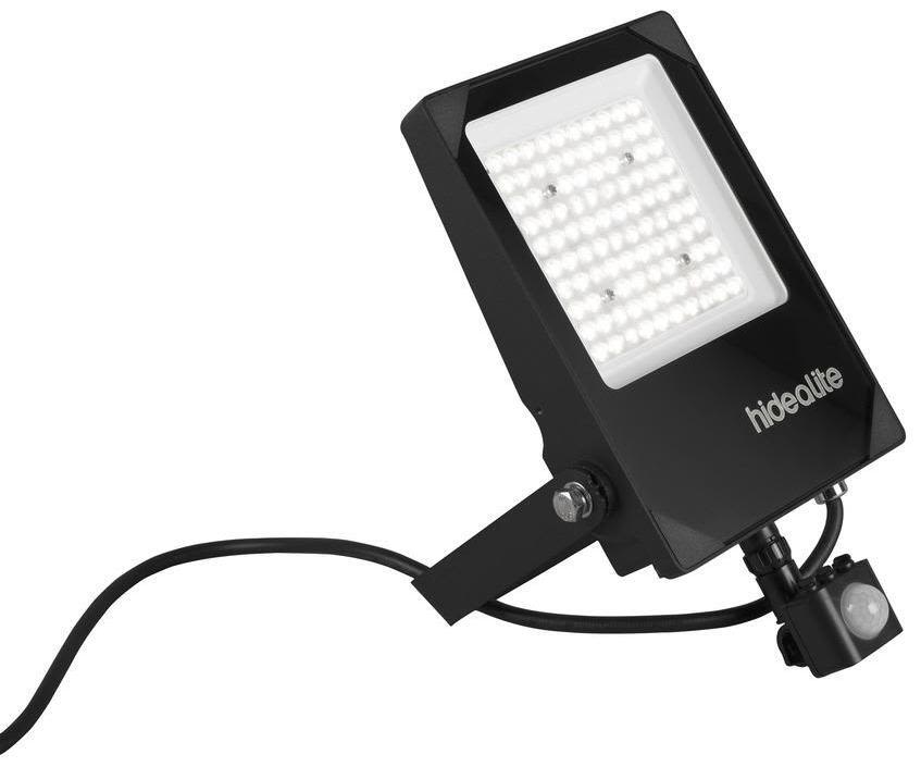 Hide-a-Lite Scout G2 7768002 Strålkastare svart, 4000 K Asym, PIR-sensor 50W, 7100 lm, S