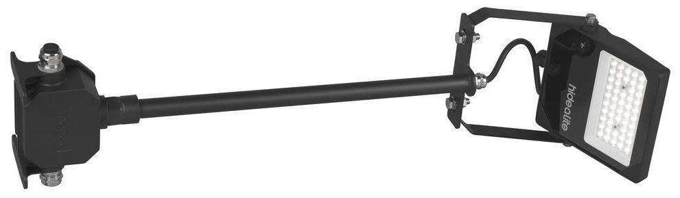 Hide-a-Lite Scout G2 7768006 Strålkastare svart, 4000 K Asym, inkl. arm 4250 lm, XS, 0,5 m