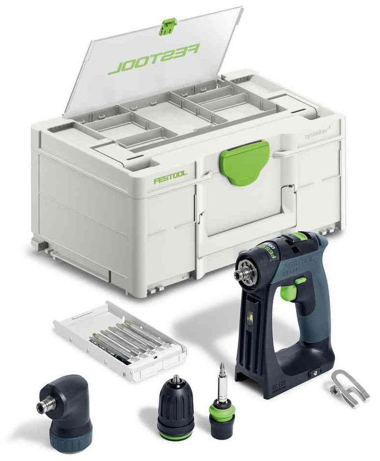 Festool CXS 18-Basic-set Skruvdragare utan batteri och laddare