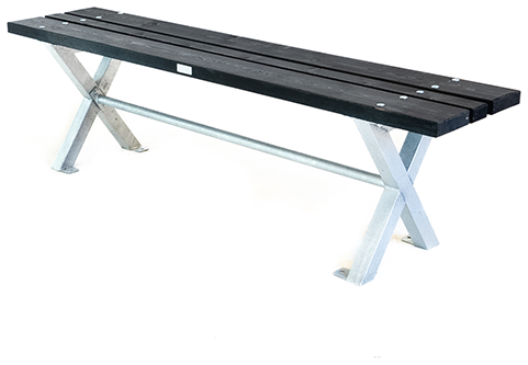 Eden Wood Stella EW 50020-8 Trädgårdsbänk Svart