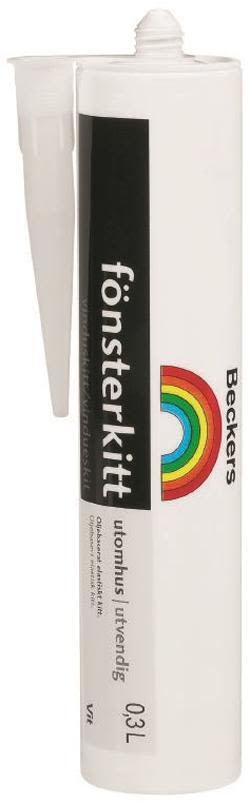 Beckers 040530 Fönsterkitt vit 0,3 l