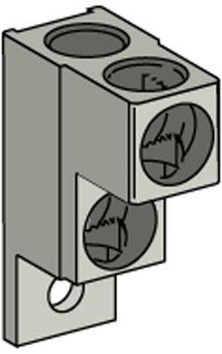Schneider Electric ComPact LV429218 Kabelklämma 2x 50-120 mm², för NSX 10-250, 3-pack