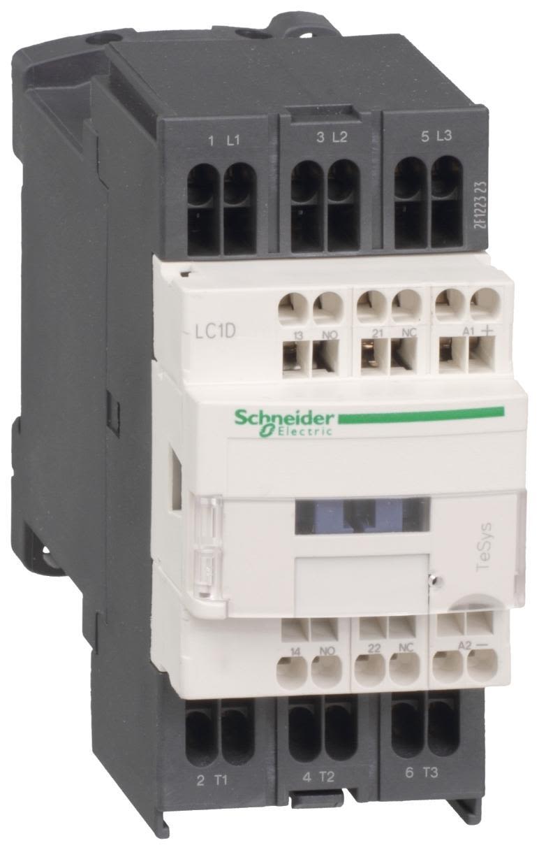 Schneider Electric LC1D093BL Kontaktor 1 Öp + 1 Sl, 4 kW, 9 A, 24 VDC
