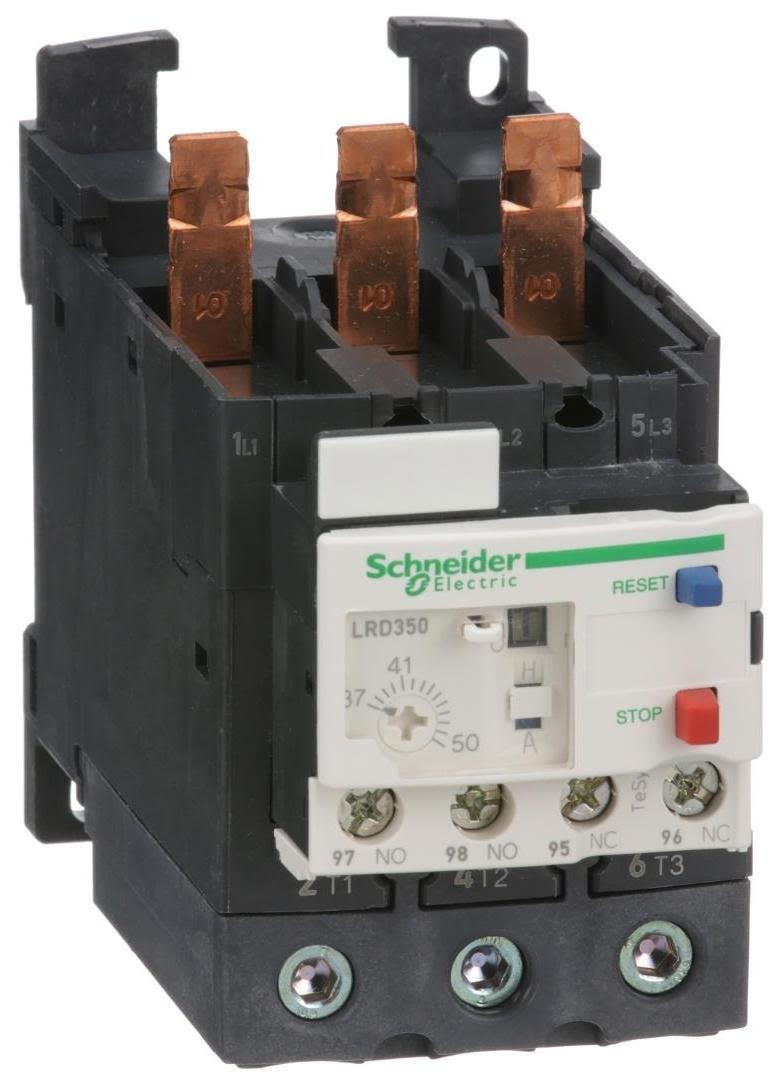 Schneider Electric LRD350 Överströmsrelä 1 Öp + 1 Sl, Class 10 37-50 A