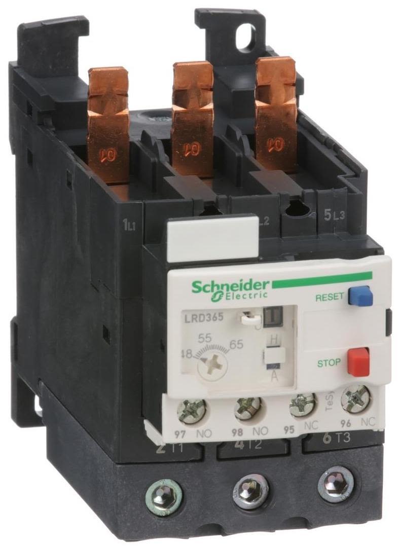 Schneider Electric LRD365 Överströmsrelä 1 Öp + 1 Sl, Class 10 48-65 A