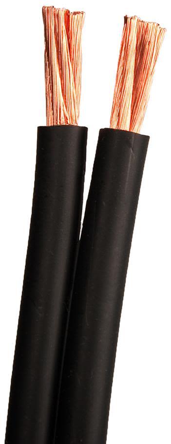 SUPRA 2000000493 Högtalarkabel 0,127 mm, syrefria kopparkardeler 2x4.0, svart, 100 m