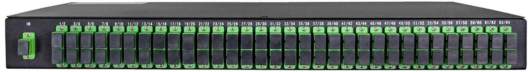 Televes 233830 Fördelare optiska, PLC-R, dual window 64-vägs