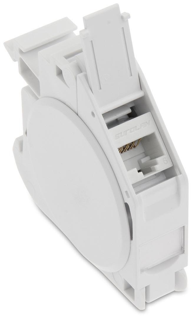 Eurolan 16B-00-42WT Adapter för Keystone uttag