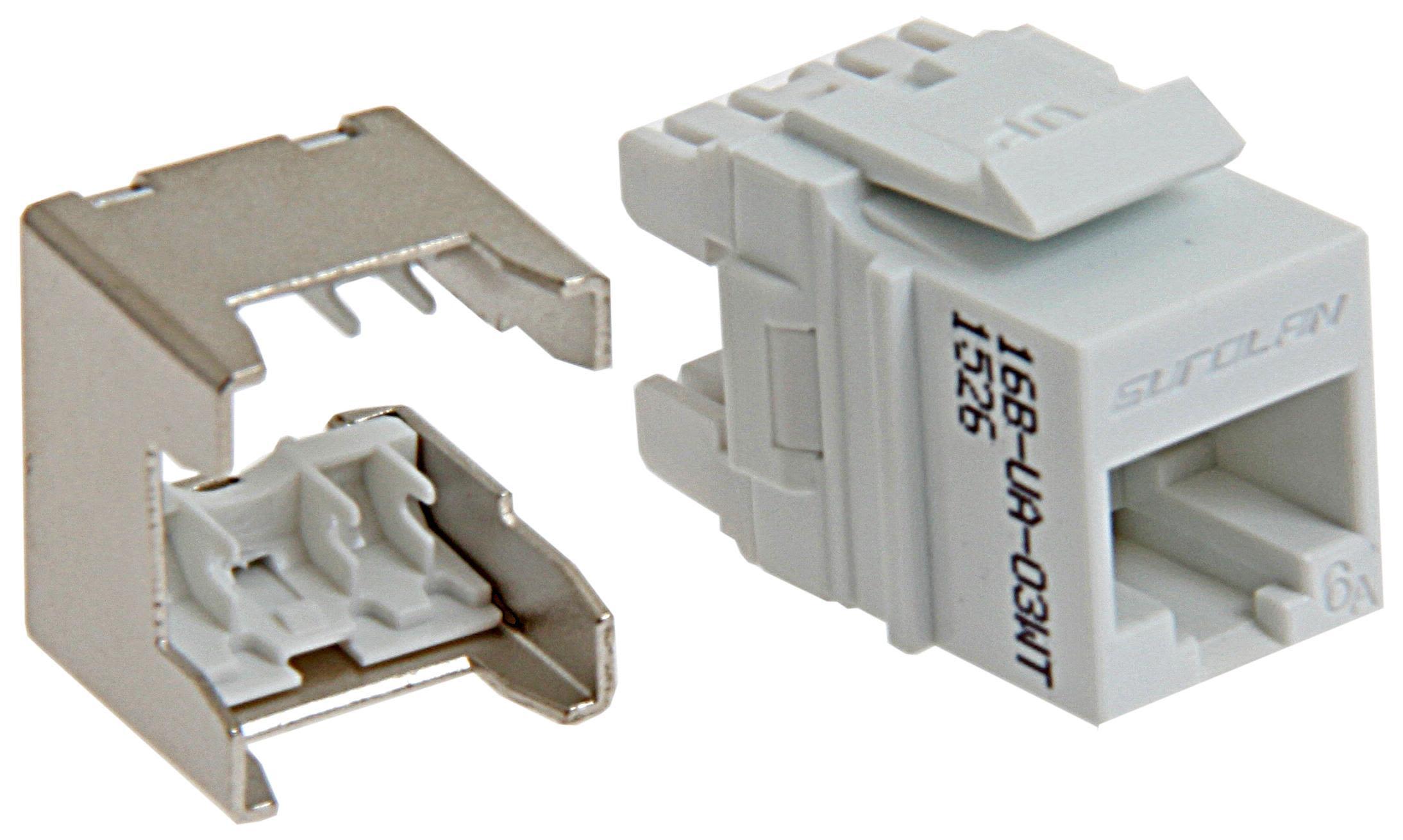 Eurolan 16B-UA-03WT Modularjack