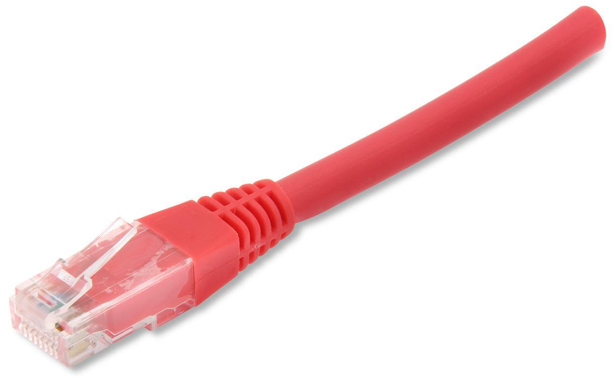 Eurolan 21D-U6-10RD Patchkabel 2 x RJ45 UTP, röd 10 m