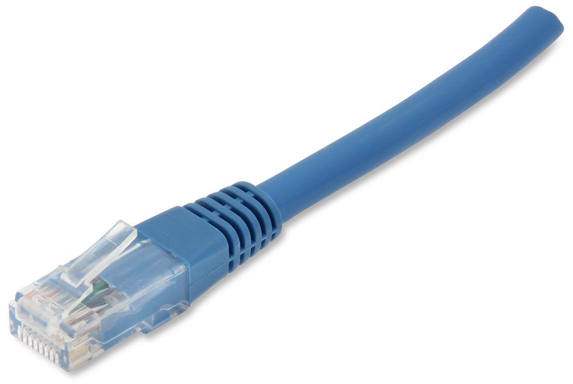 Eurolan 21D-S6-7EBU Patchkabel 2 x RJ45 SSTP, blå 7,5 m