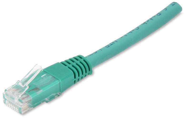 Eurolan 21D-U6-10GR Patchkabel 2 x RJ45 UTP, grön 10 m