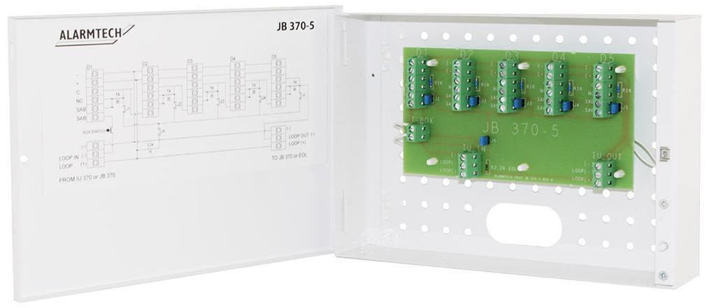 Alarmtech JB 370-5 Kopplingsdosa för GD 370