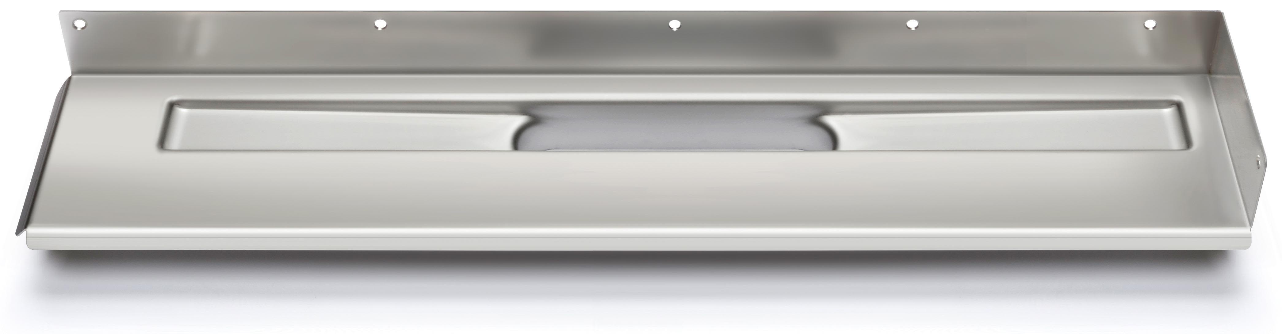 Unidrain 7121895 Avloppsarmatur öppen vänstersida, rostfritt stål 800 mm