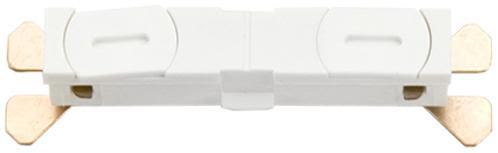 SG Armaturen 7400009 Skarv till ZIP-skena, rak, vit