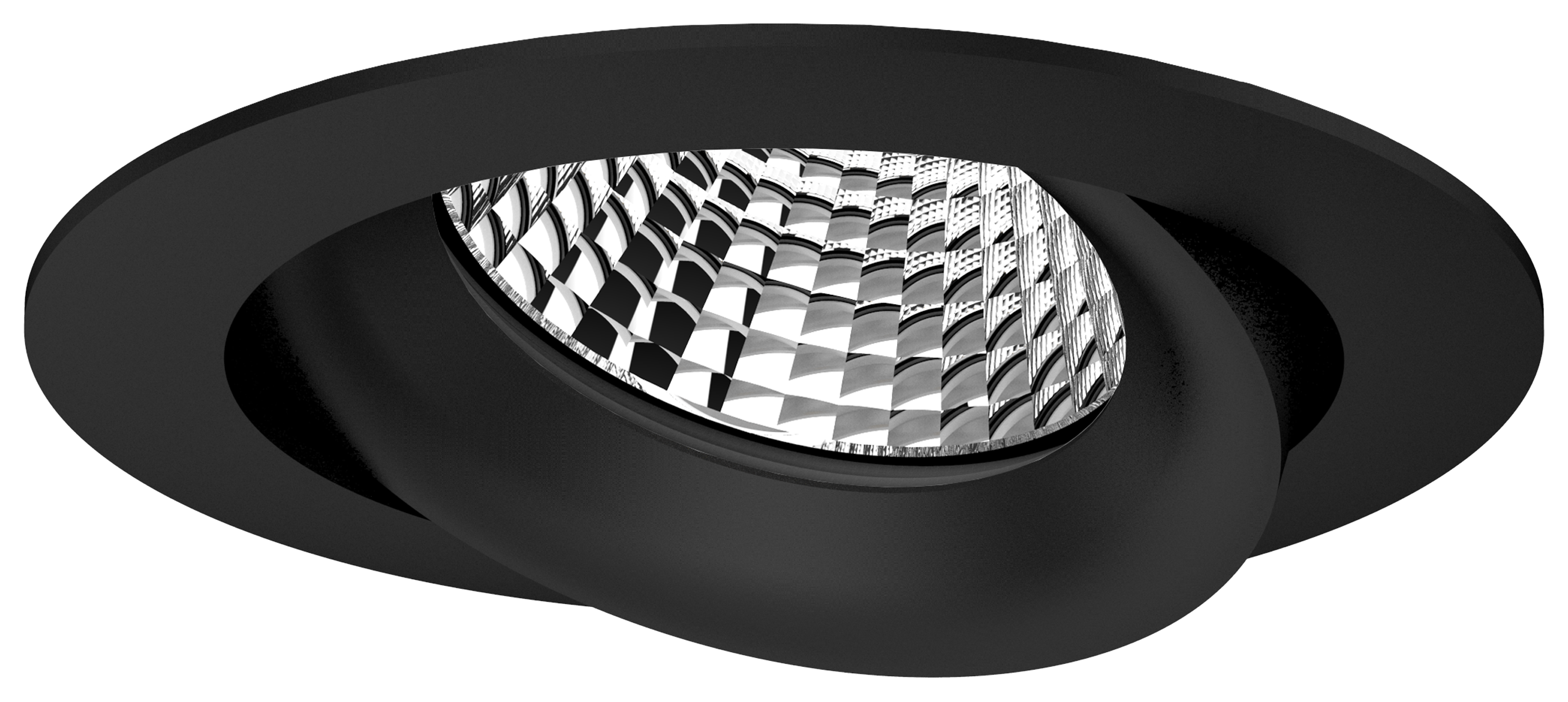 Westal WLD-R74 Downlight tilt, 6 W 3000 K, 430 lm, Svart, 36°