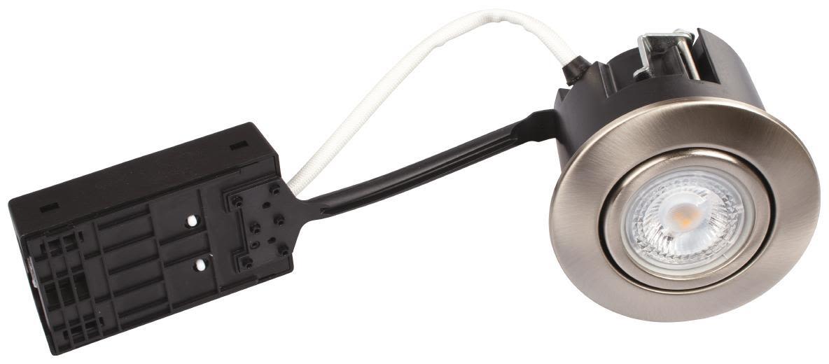 Scan Products Luna QI Downlight 4000 K, 5 W, utomhus Borstat stål