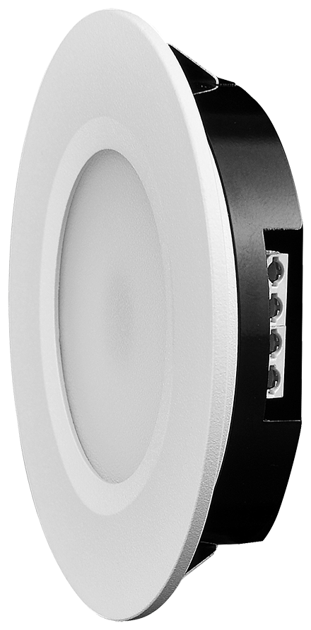 Designlight Q-35MW Downlight-valaisin 3.5W, valkoinen