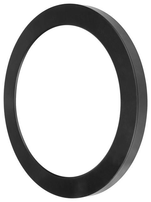Easyform Opto Dekorram svart För Opto med Ø 217x15 mm