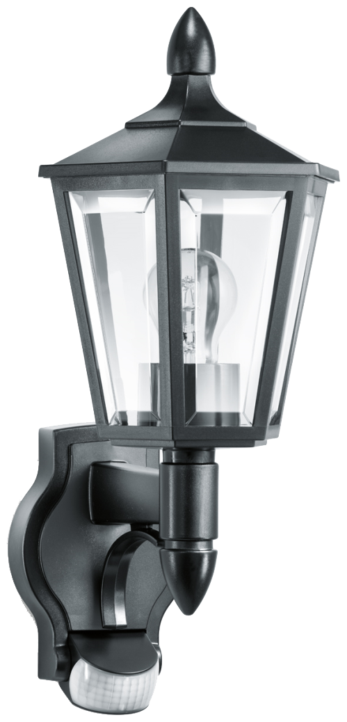 Steinel 617813 Väggarmatur 60W, sensor, L15, IP44 Svart