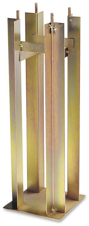 Konstsmide Draco Jordmontering 50 cm, galvaniseret