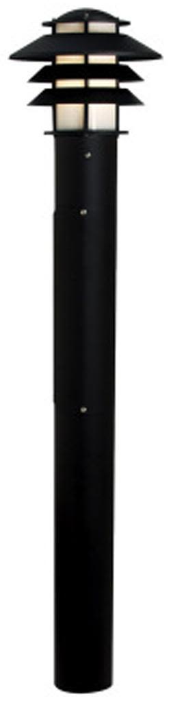 Westal Alefors Pollare 1250 mm, 27, med fotplatta Svart