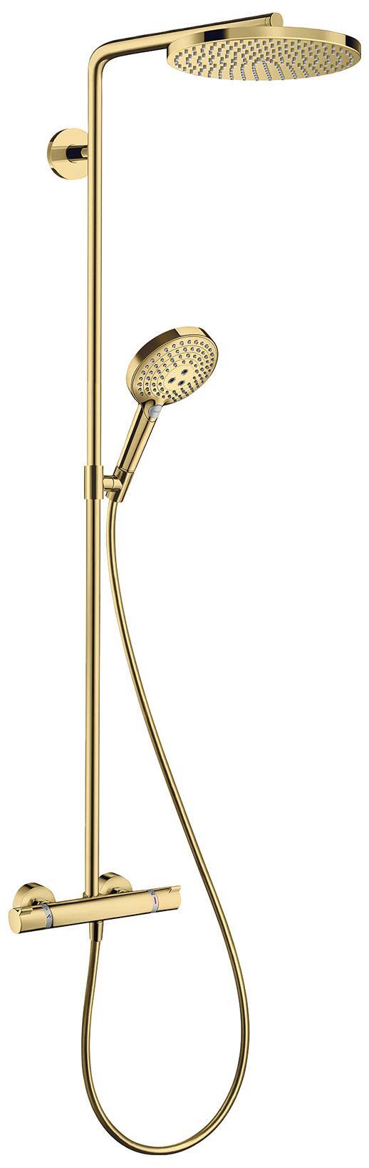 Hansgrohe Raindance Select S Takduschset 150cc Guld