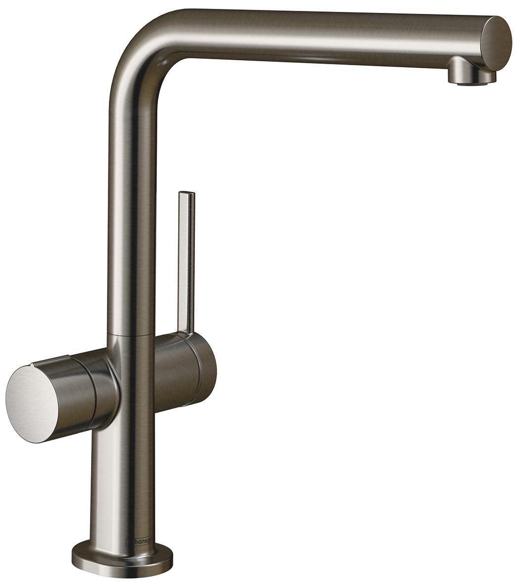 Hansgrohe Talis M54 270 Köksblandare med L-pip,diskmaskinsavstängning Rostfritt stål
