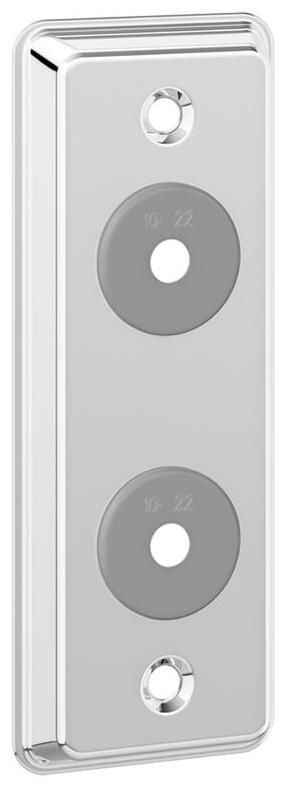 Trio Perfekta 8505108 Täckbricka 2-håls, 60 c/c