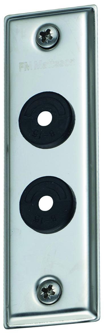 FM Mattsson 8531817 Täckbricka 2-håls 12-22 mm