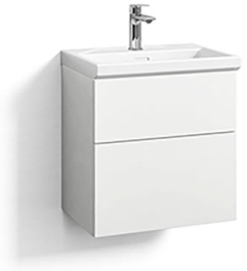 Svedbergs Forma U15511-T Tvättställsskåp vitt, 2 lådor 50 cm