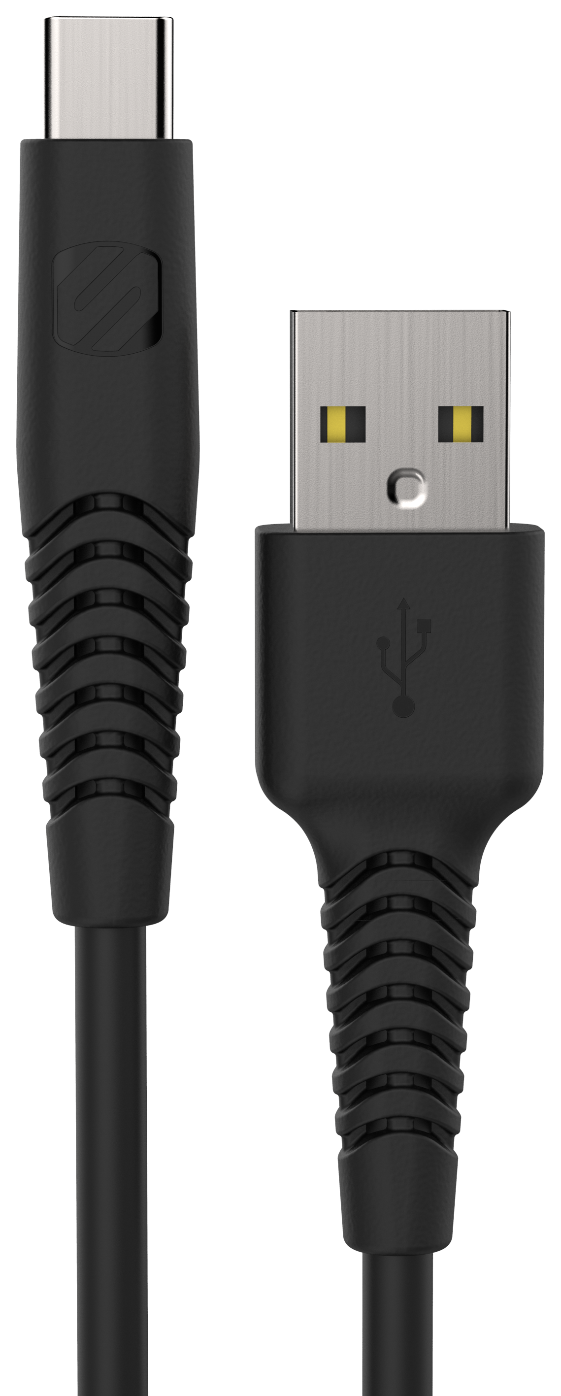 Scosche SynCable HD USB-kabel USB-A till USB-C, svart