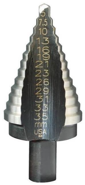 Irwin 10502854 Stegborr 5-35 mm, 13 steg