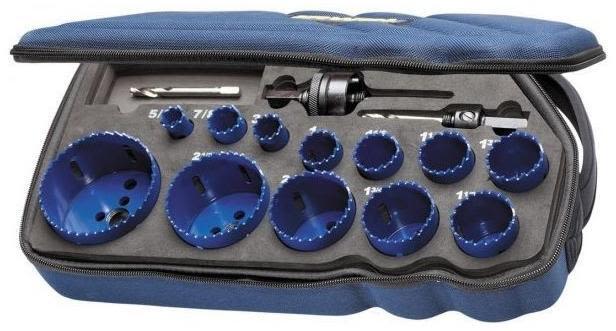 Irwin 1200G Hålsågsats 16-76 mm, 17 delar