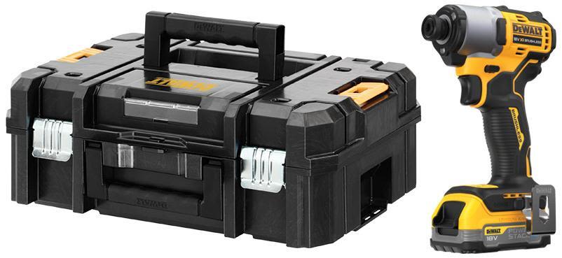 Dewalt DCF840E1T-XJ Slagskruvdragare med batteri, utan laddare