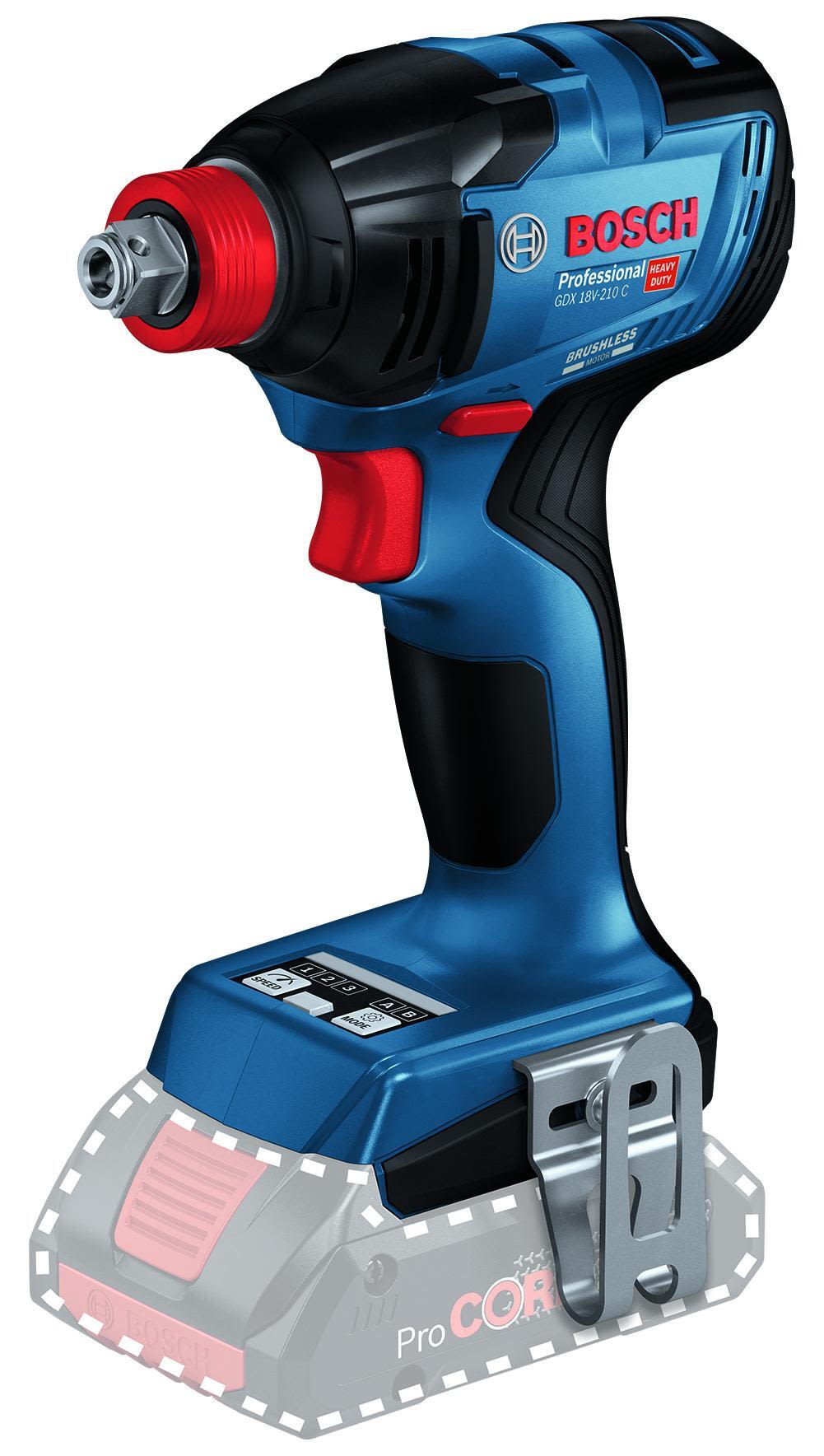 Bosch GDX 18V-210 C Kombitrekker uten batteri og lader