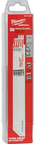 Milwaukee 48016188 Tigersagblad 50-pakning