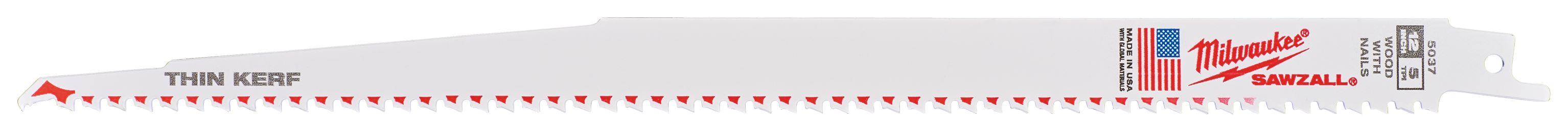Milwaukee 48475037 Tigersågblad 5T, 5-pack 300 mm