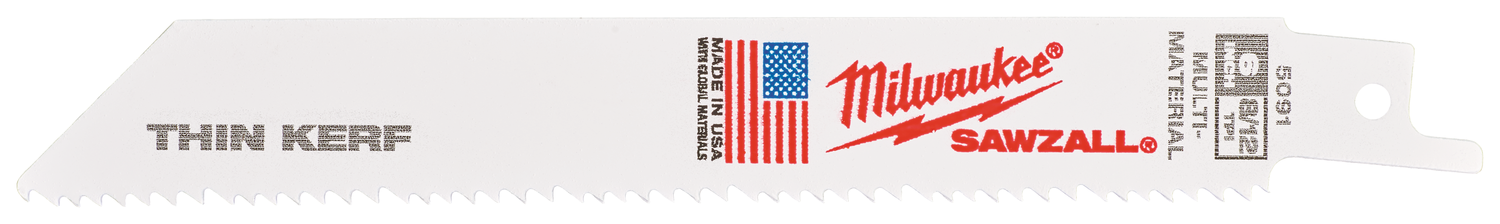 Milwaukee 48475091 Tigersågblad 8/12T, 5-pack 150 mm