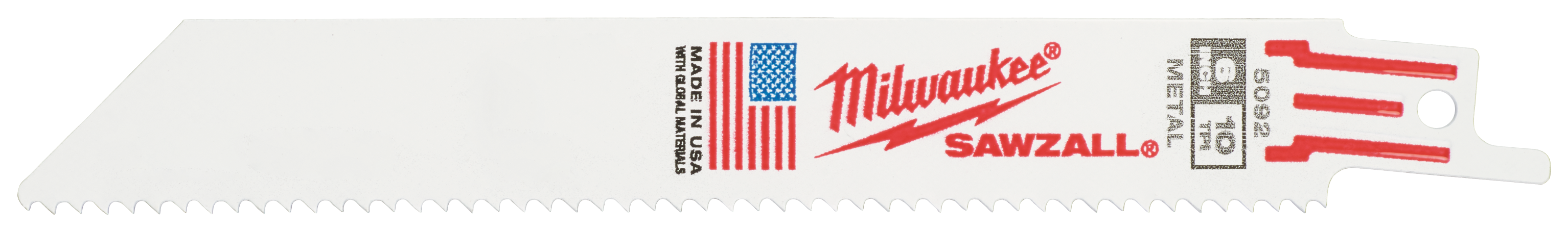 Milwaukee 48475092 Tigersågblad 10T, 5-pack 150 mm