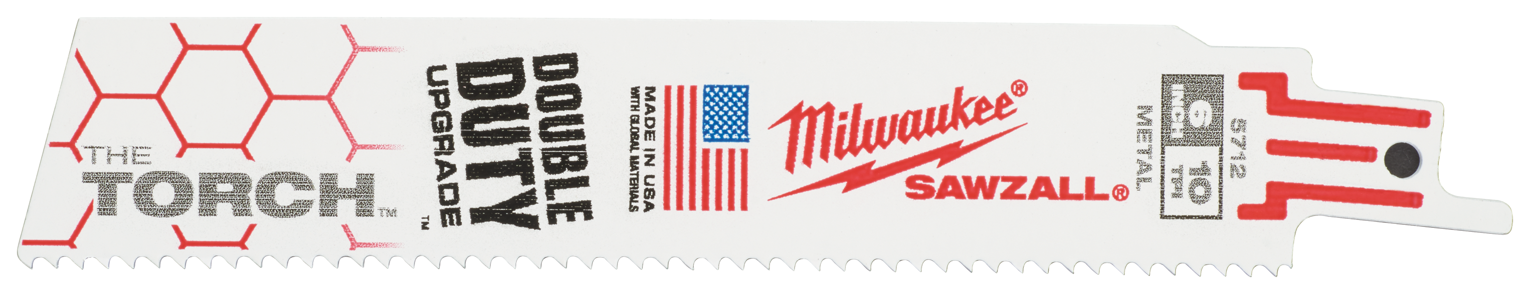 Milwaukee TORCH Puukkosahanterä 10T, 5 kpl 150 mm