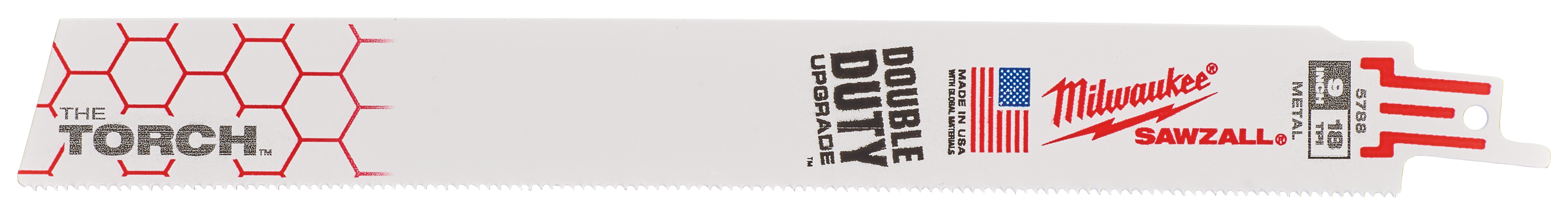 Milwaukee TORCH Tigersågblad 18T, 5-pack 230 mm