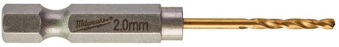 SHOCKWAVE Red Hex HSS-G TIN Metallbor 2-pakning 2 mm