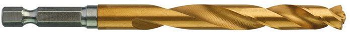 Milwaukee SHOCKWAVE Red Hex HSS-G TIN Metallborr 1-pack 9 mm
