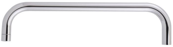 FM Mattsson 58614000 Utloppspip för köksblandare, U-modell, svängbar