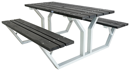 Eden Wood Nova EW 50017-8 Picknickbord Svart