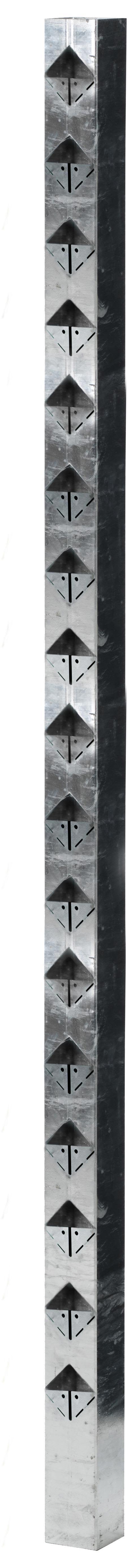Jabo Öckerö 10276 Staketstolpe galvaniserat, 1100x70x70 mm Start/Avslut